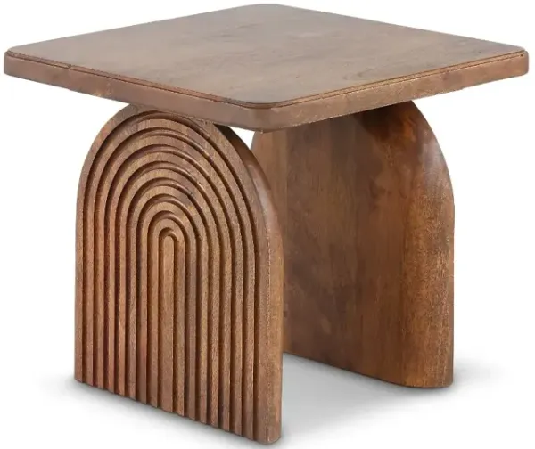Derryn Brown End Table