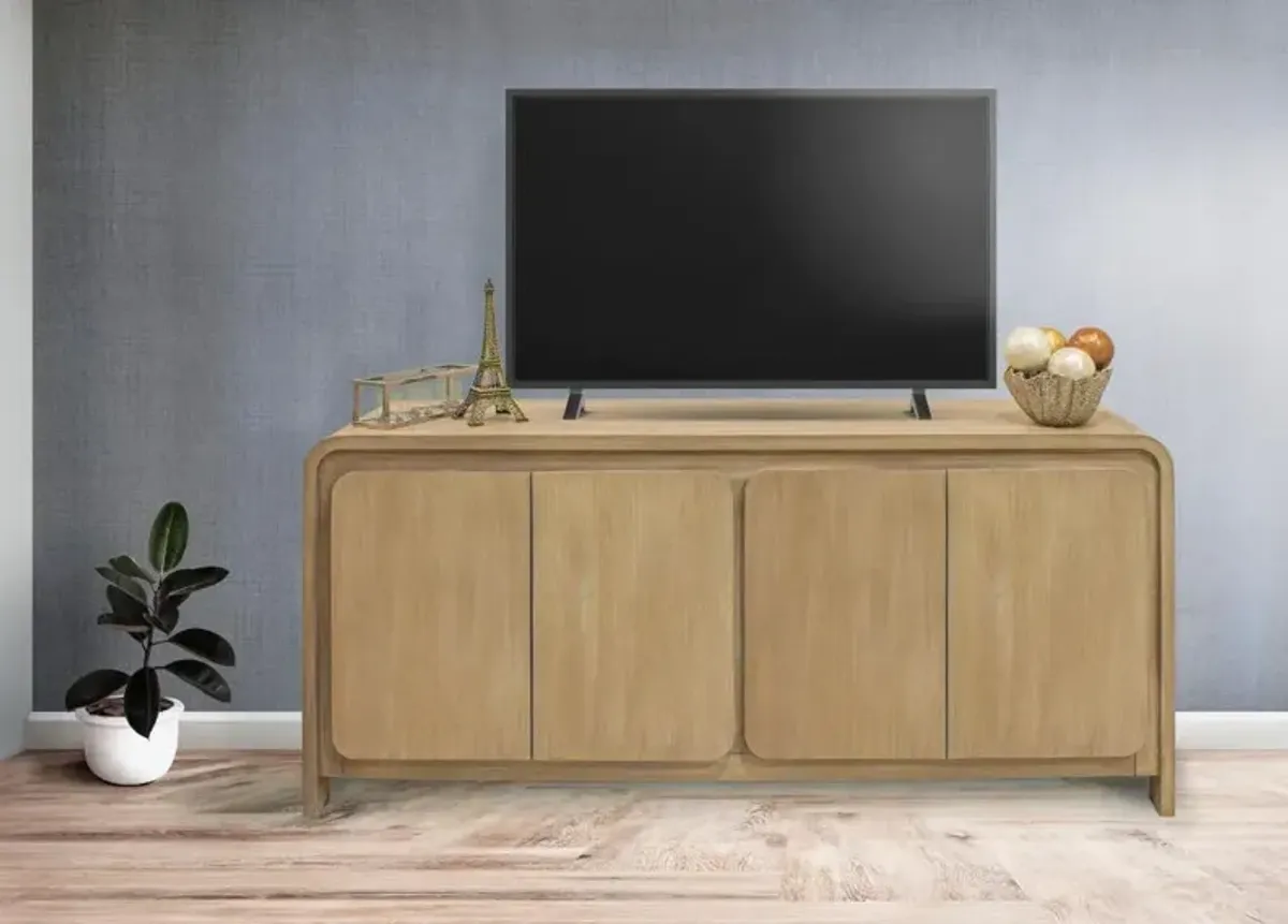 Matterson Light Brown 63" TV Stand