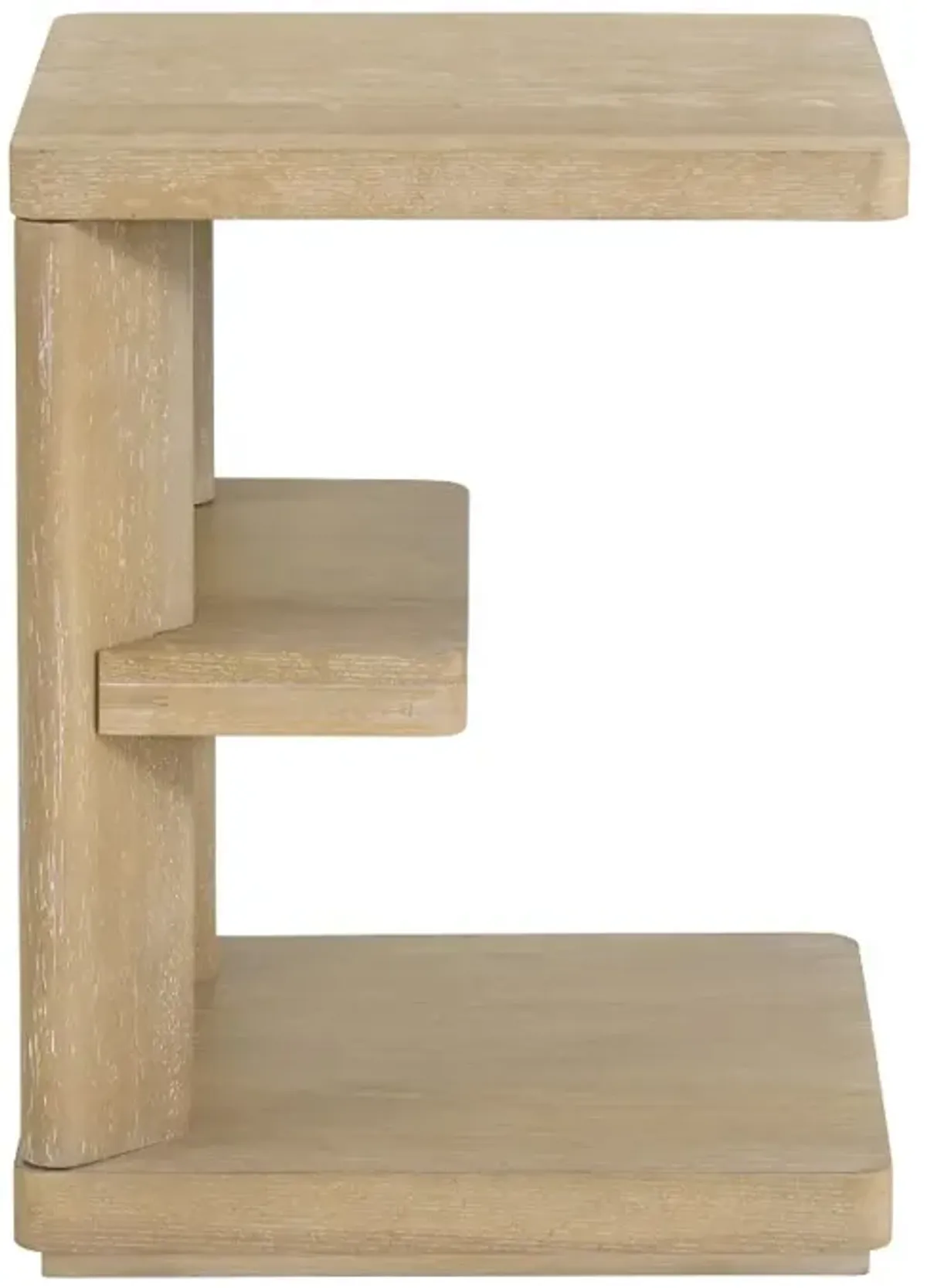 Pacific Grove Sandstone Brown Side Table