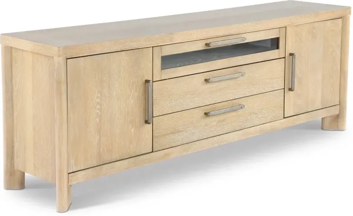 Pacific Grove 78" Sandstone Brown TV Stand
