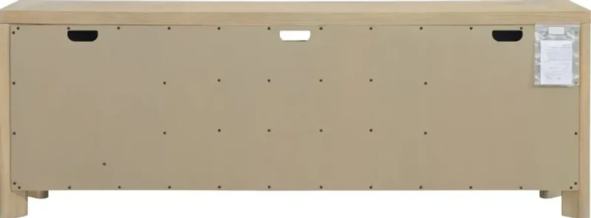 Pacific Grove 78" Sandstone Brown TV Stand