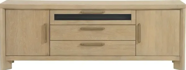 Pacific Grove 78" Sandstone Brown TV Stand