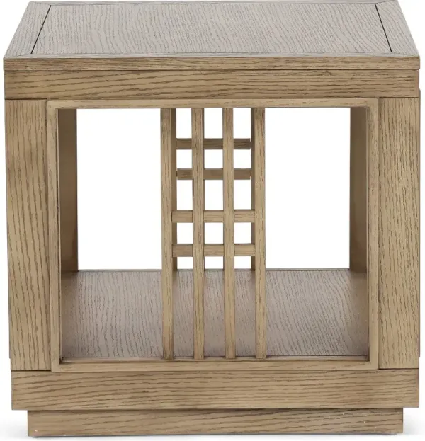 Fusion Natural End Table