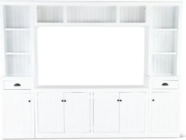 Riley White Entertainment Wall