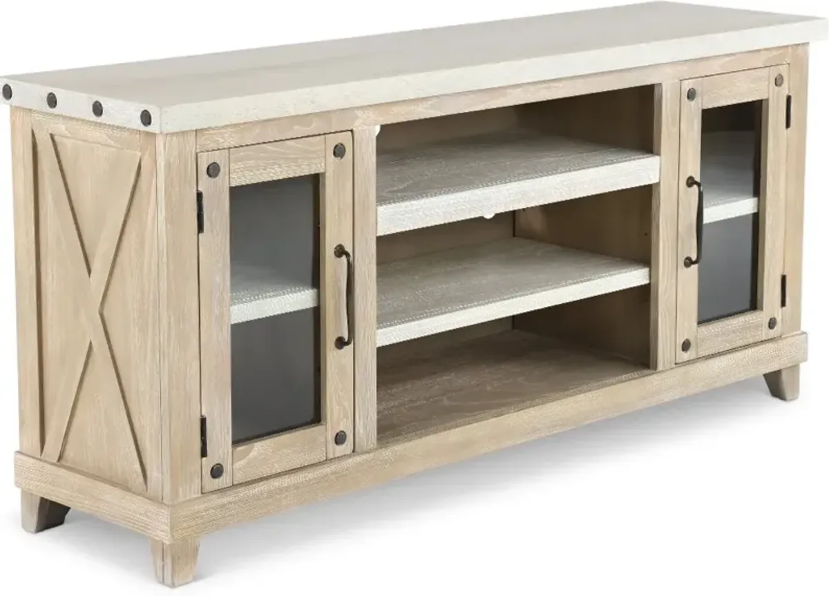 Rivan Natural 64" TV Stand