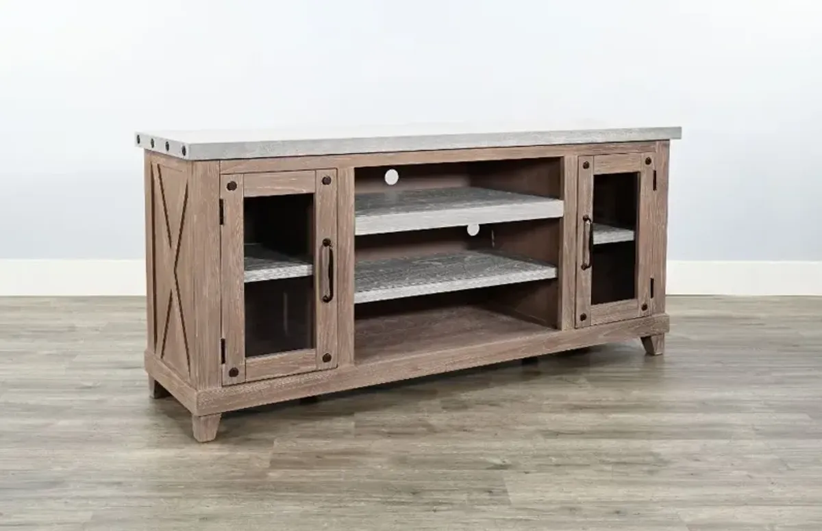 Rivan Natural 64" TV Stand