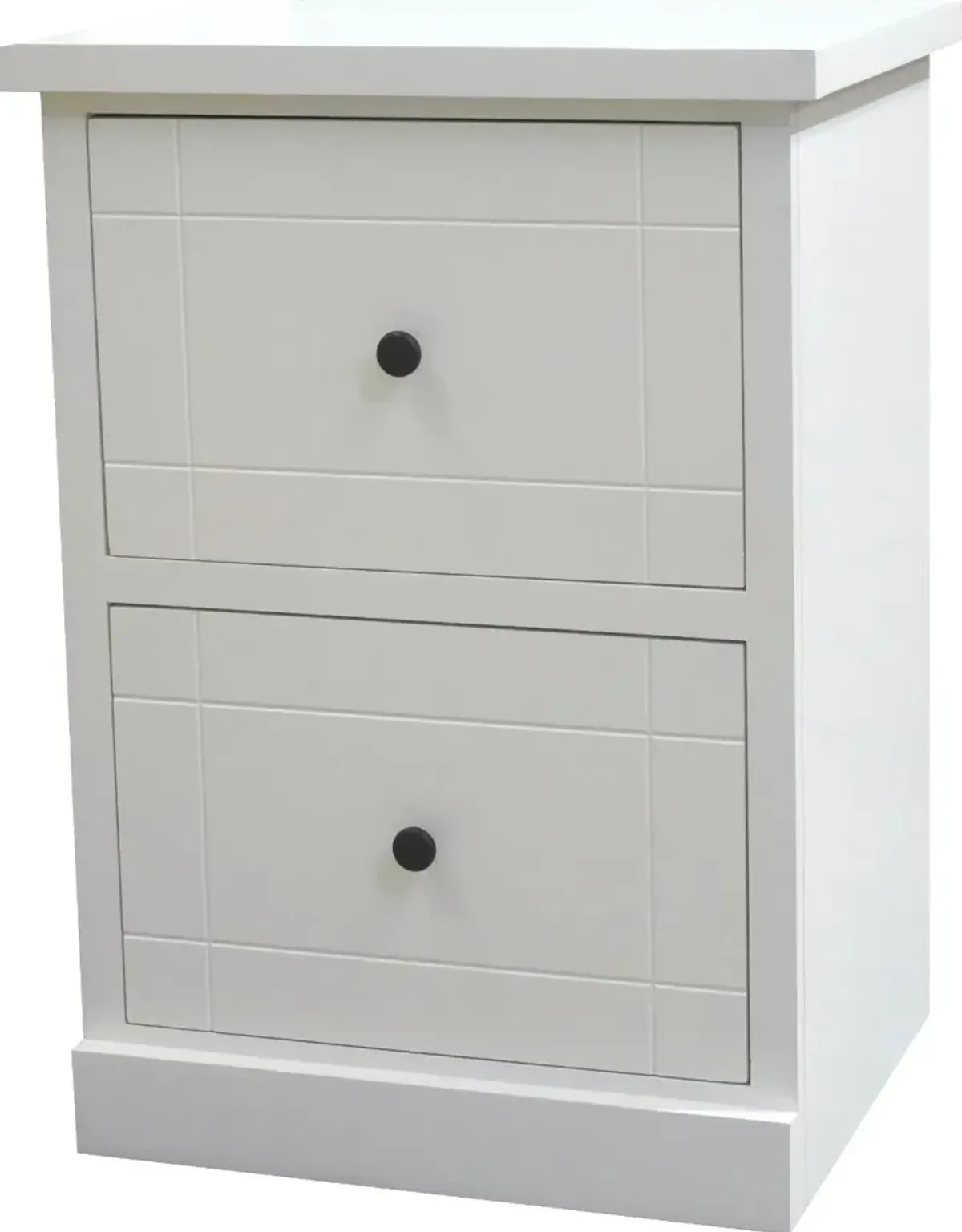 Elliott White File Cabinet