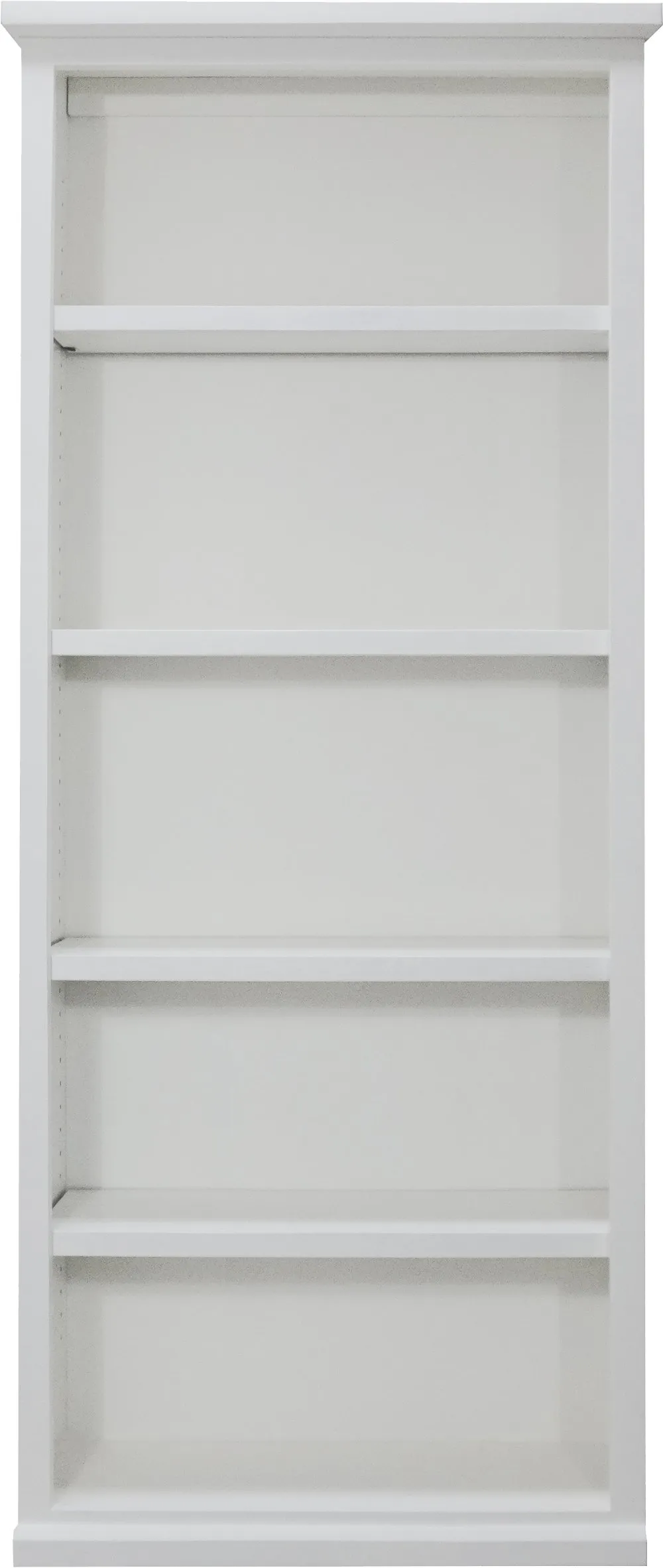 Elliott White 4-Shelf Bookcase