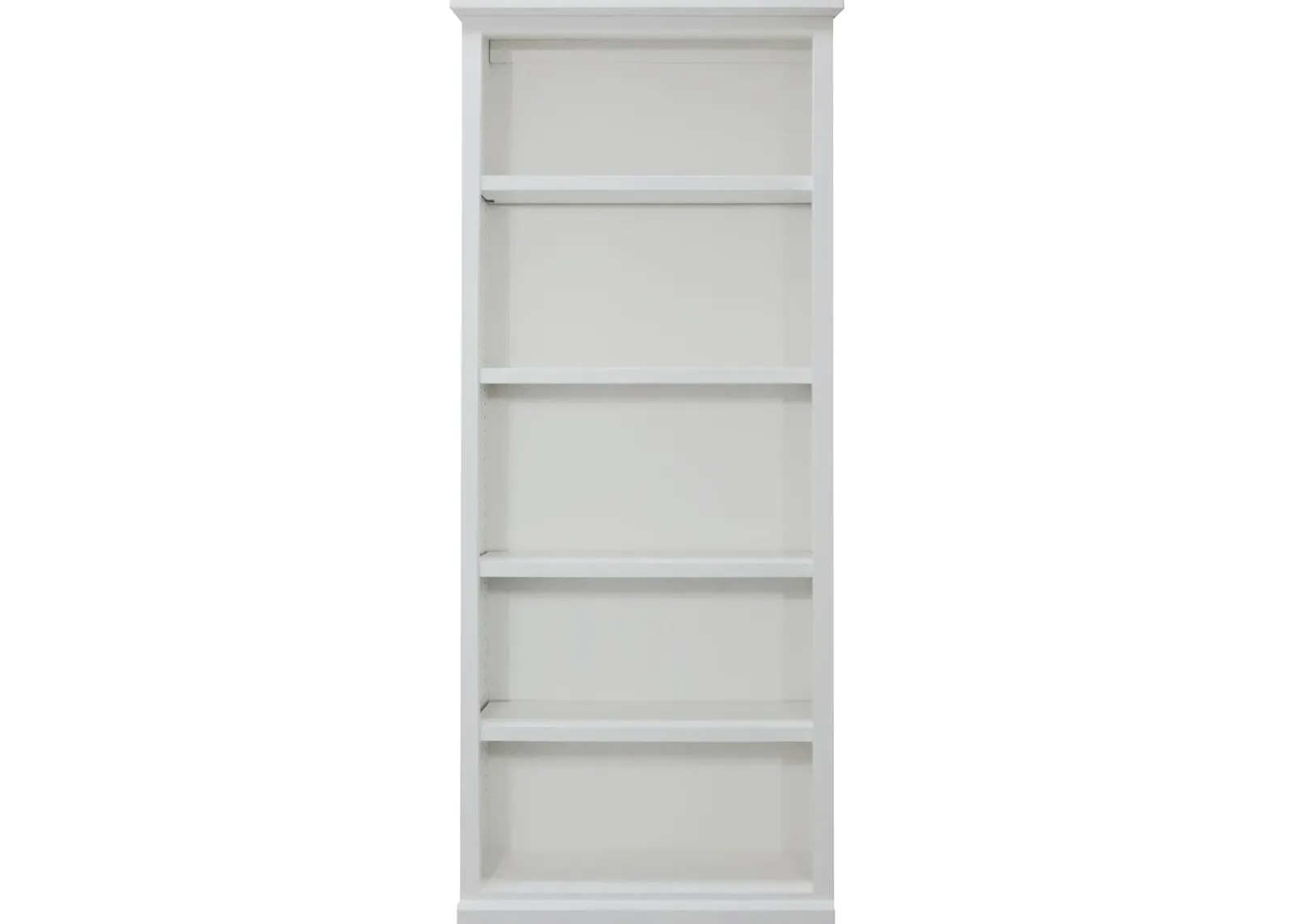 Elliott White 4-Shelf Bookcase