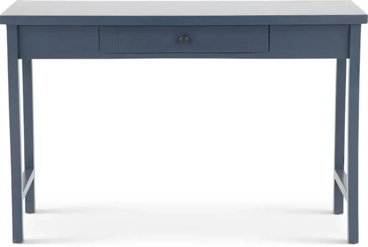 Elliott Blue Writing Desk