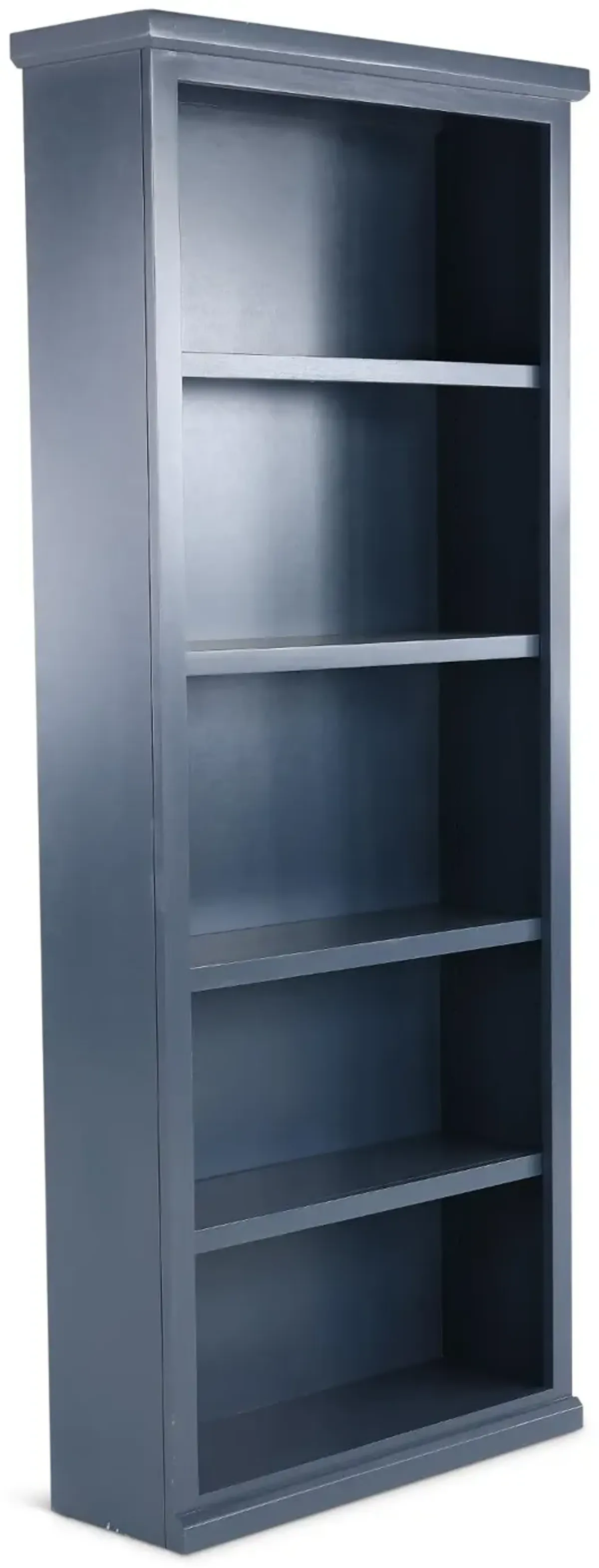 Elliott Blue Bookcase