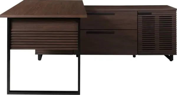 Bisana Brown Executive Desk