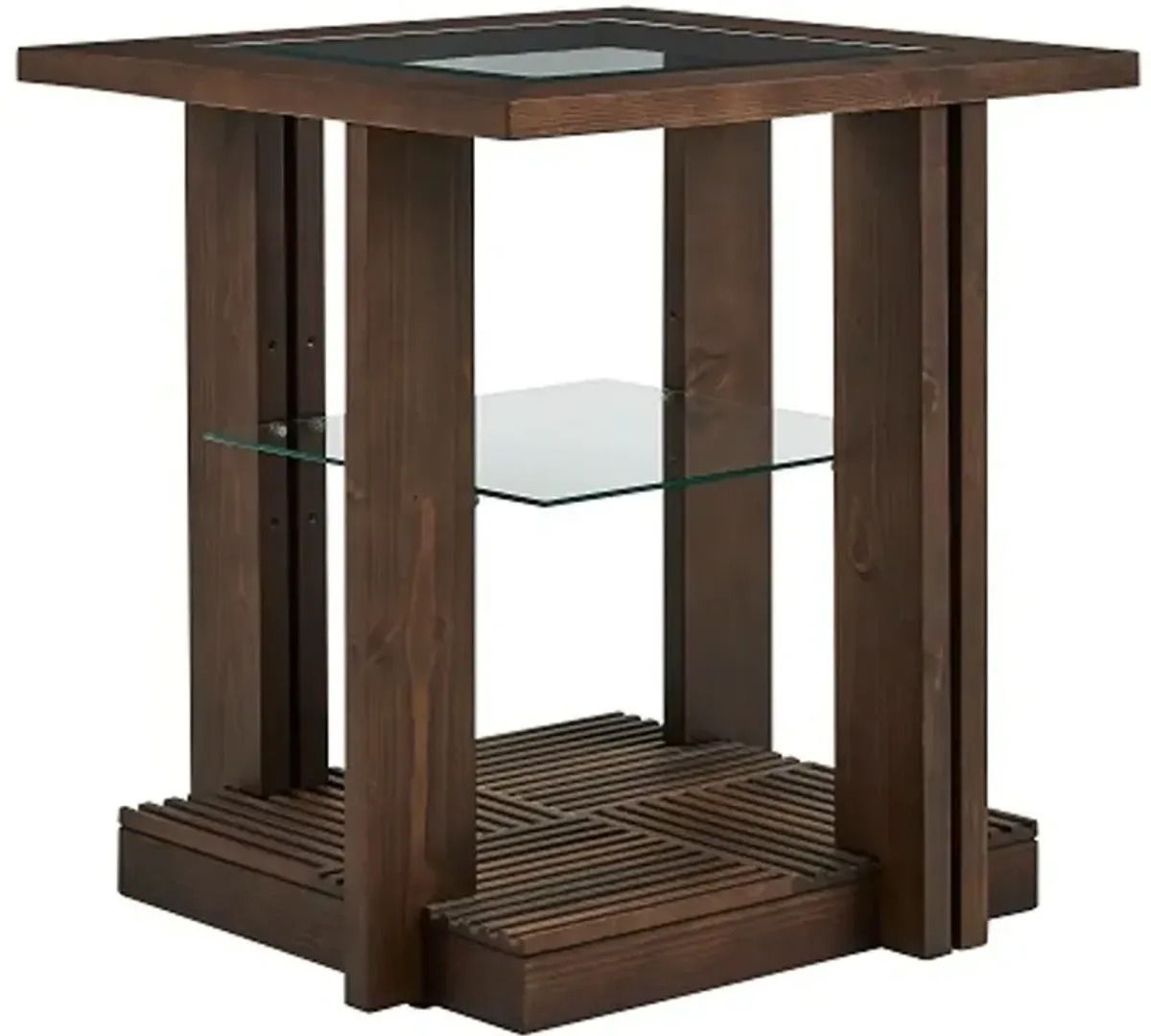 Mission Valley Brown End Table