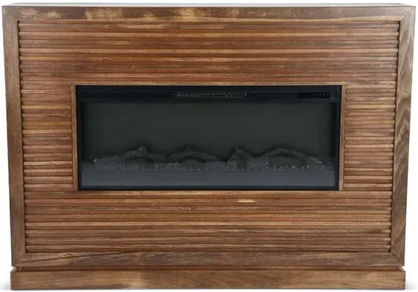 Riviera Brown Fireplace Mantel