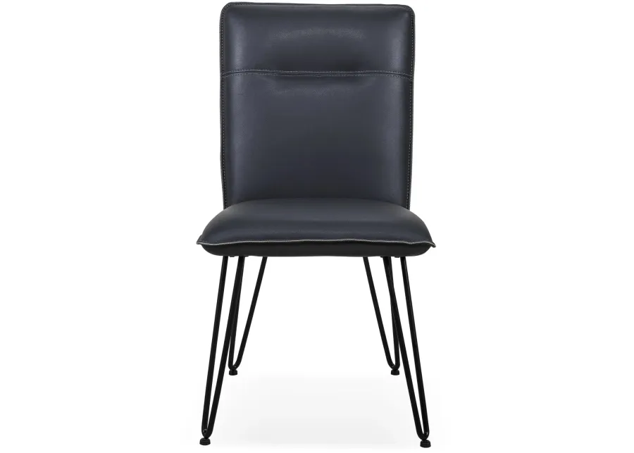 Reese Blue Upholstered Dining Chair