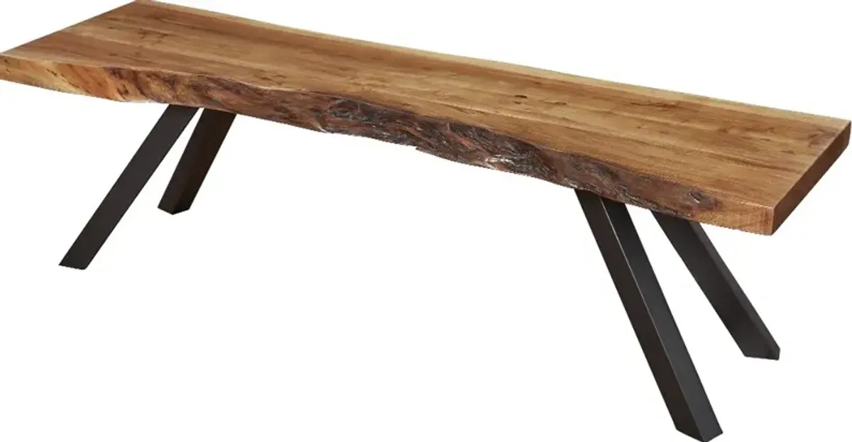 Reese Natural Acacia Dining Bench