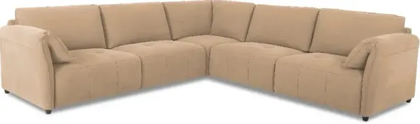 Willow Taupe 5 Piece Sectional