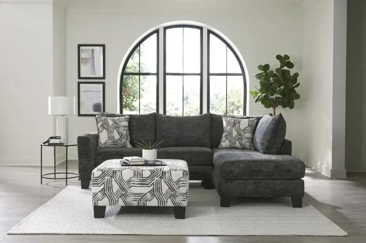 Fandango Gray 2 Piece Sectional