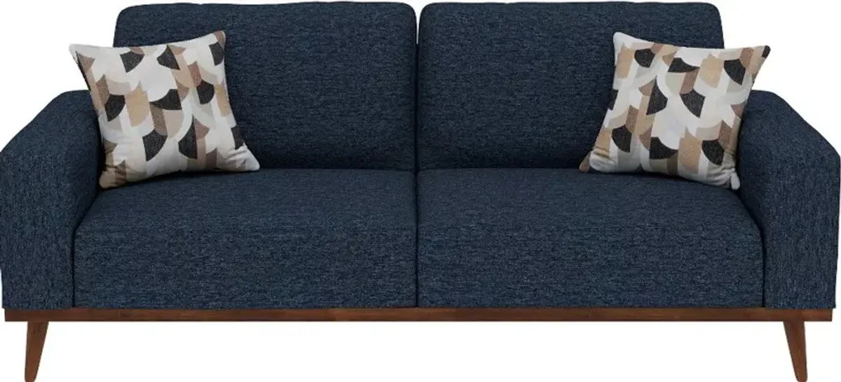 Heath Navy Blue Sofa