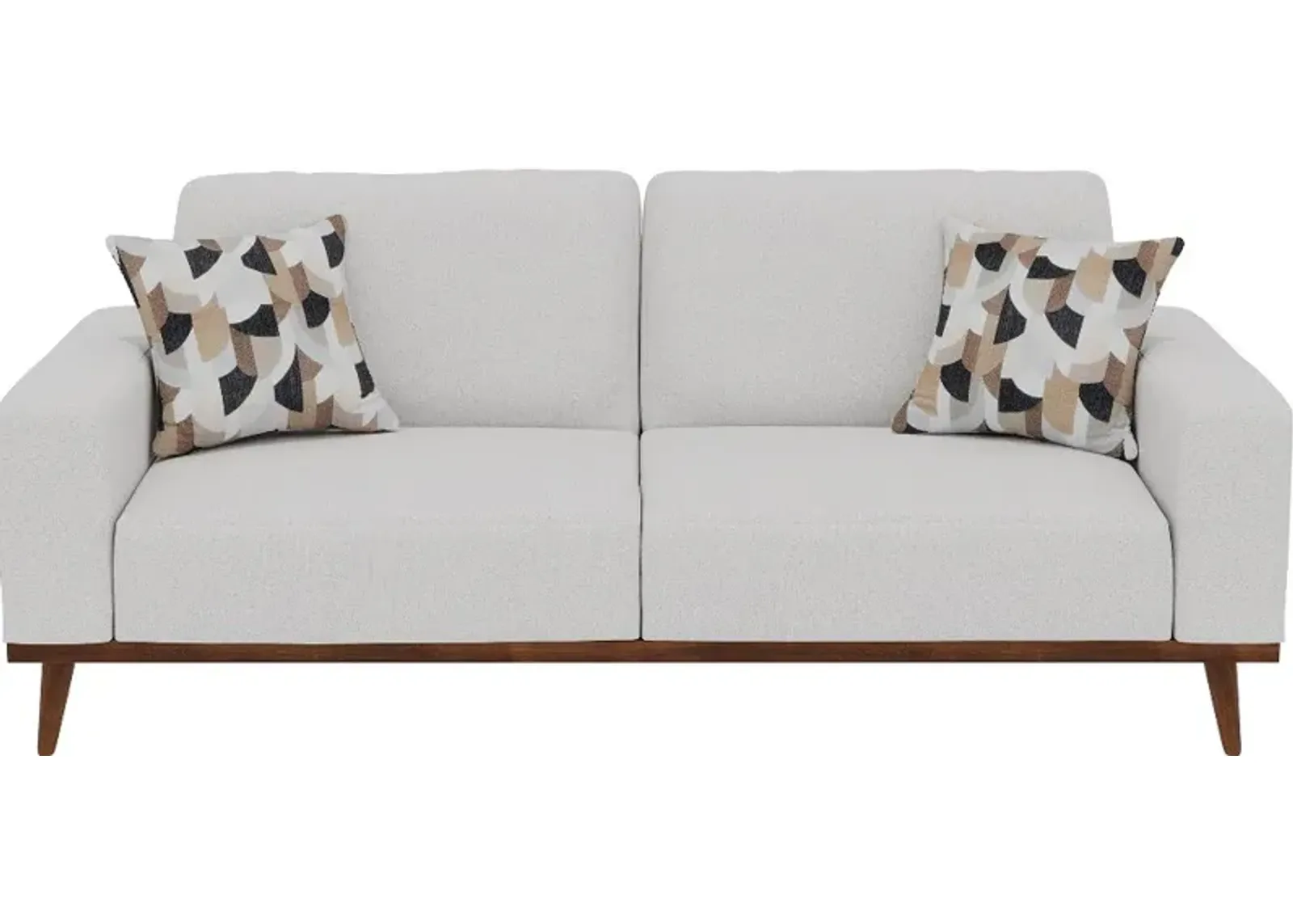 Heath White Sofa