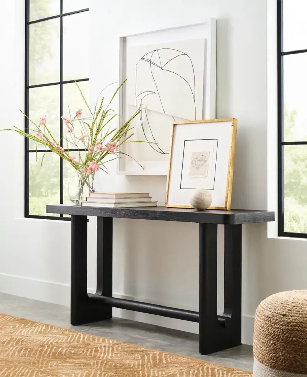 Sloane Black Sofa Table