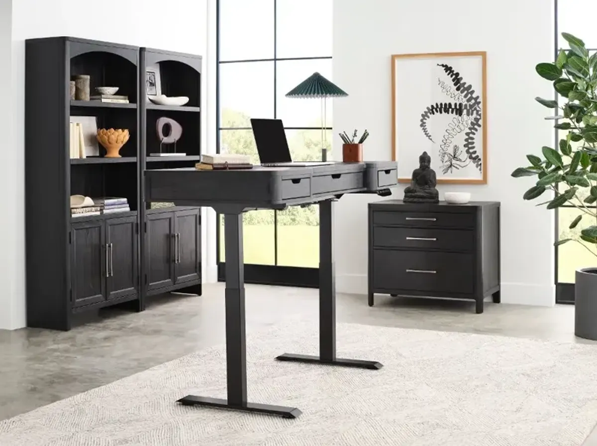 Sloan Black Lift Desk