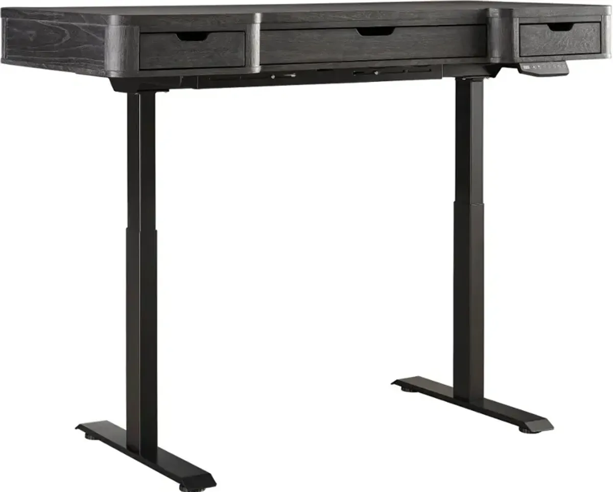 Sloan Black Lift Desk