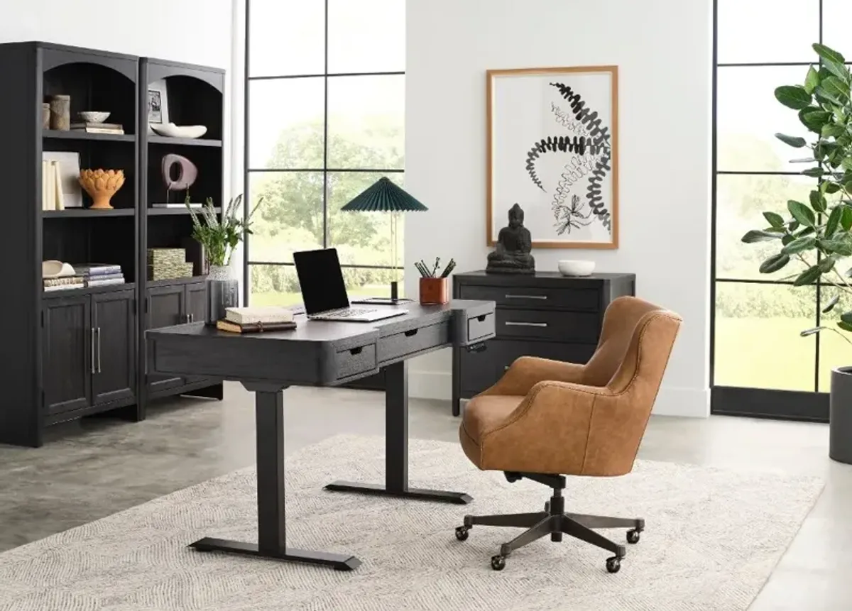 Sloan Black Lift Desk