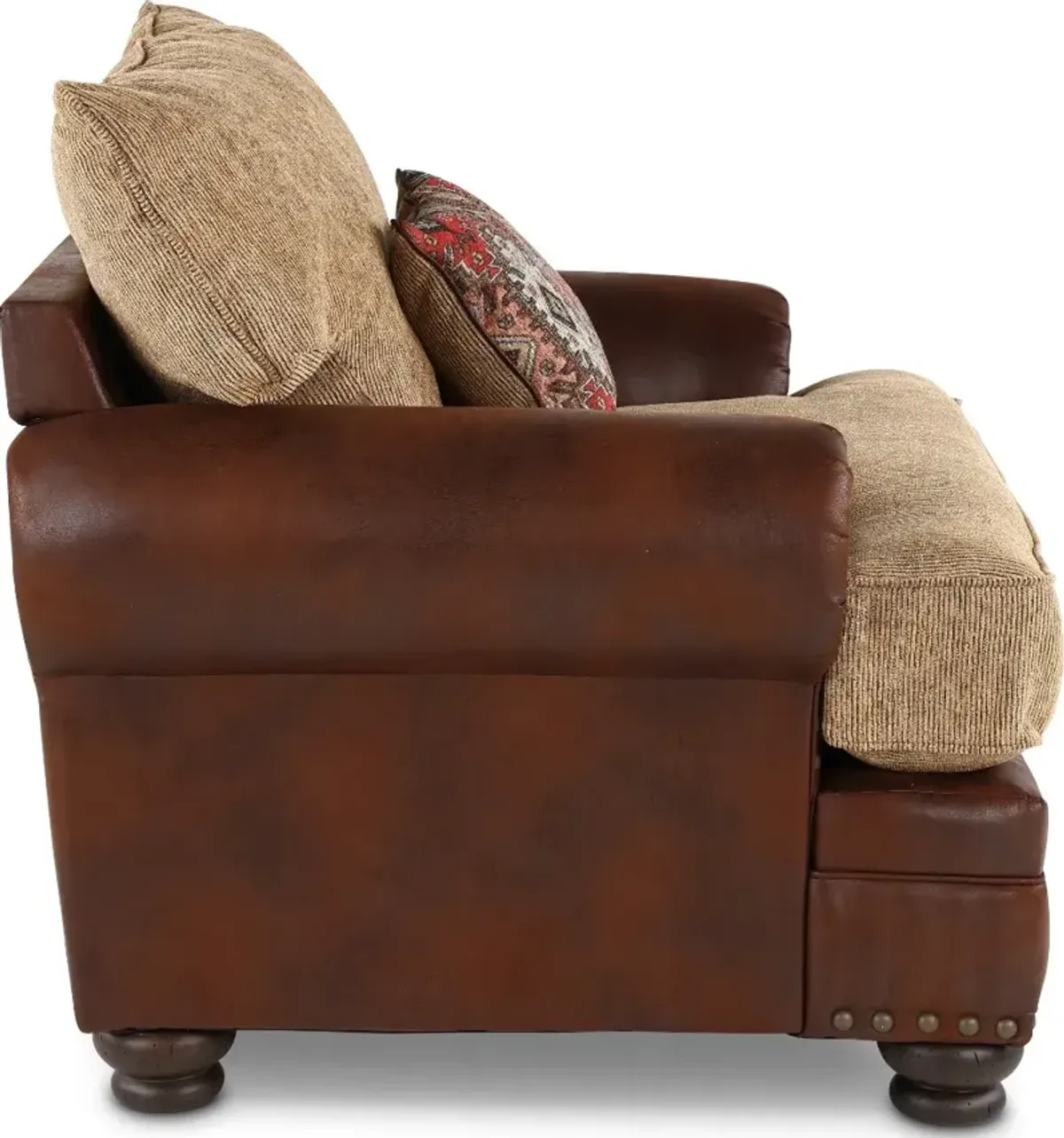 Laramie Two-Tone Brown Chair