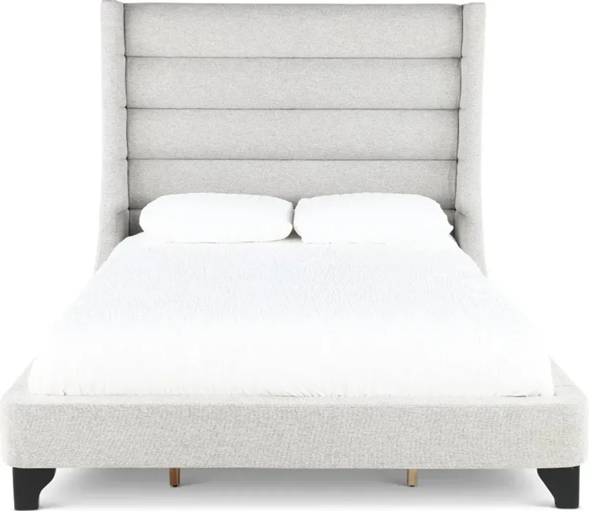 Jacob Gray King Upholstered Bed