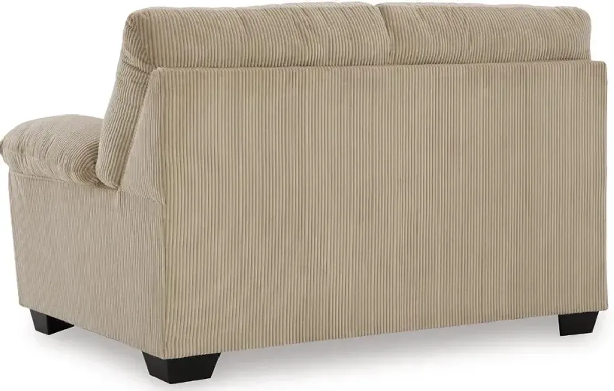 SimpleJoy Sand Loveseat