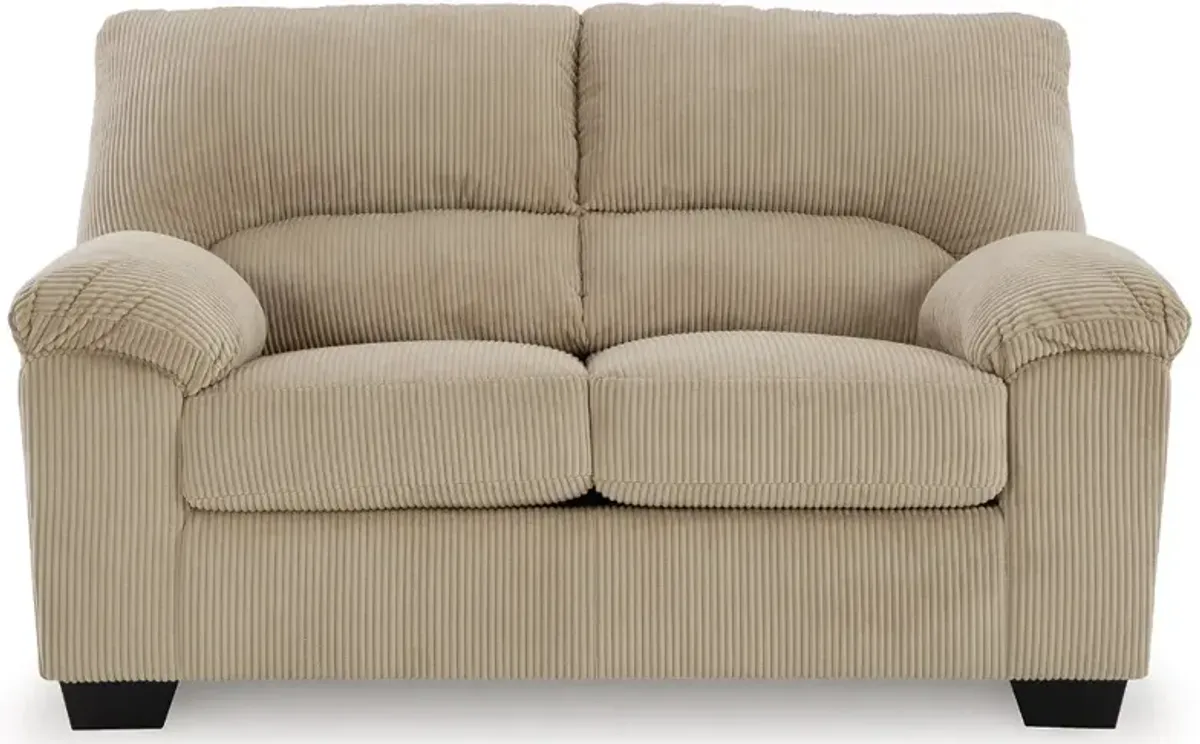 SimpleJoy Sand Loveseat