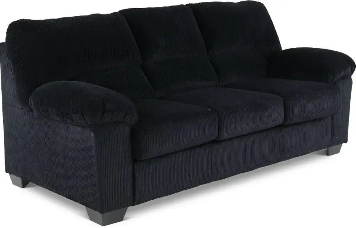 SimpleJoy Black Sofa