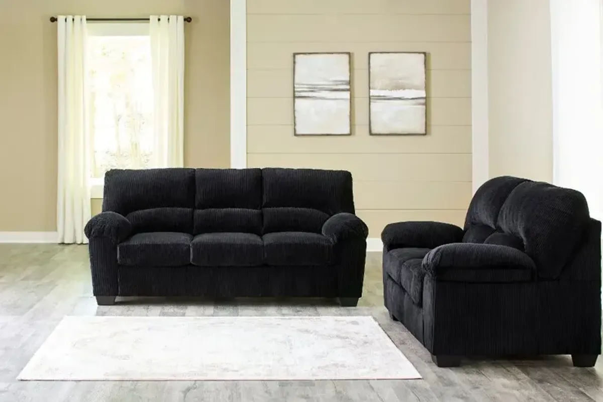 SimpleJoy Black Sofa