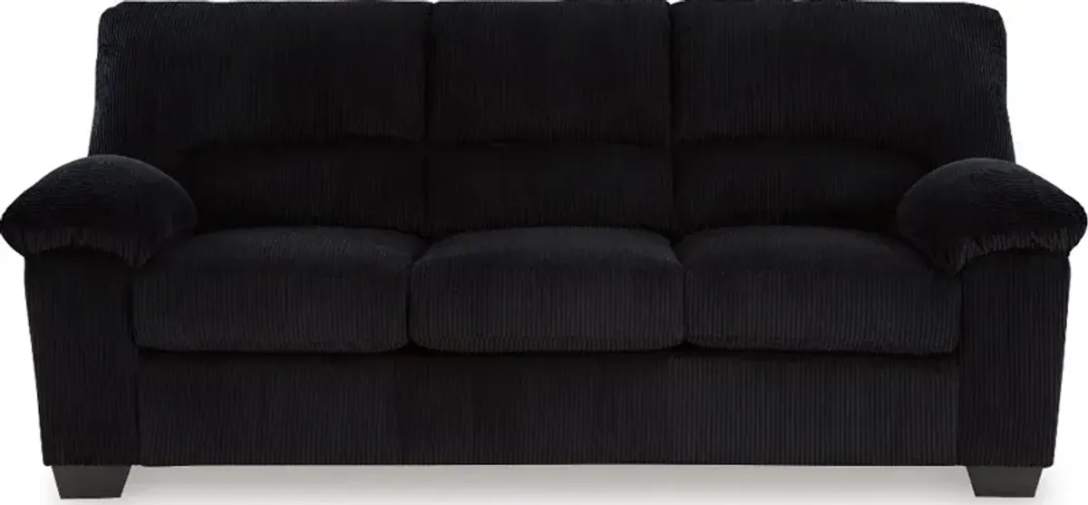 SimpleJoy Black Sofa