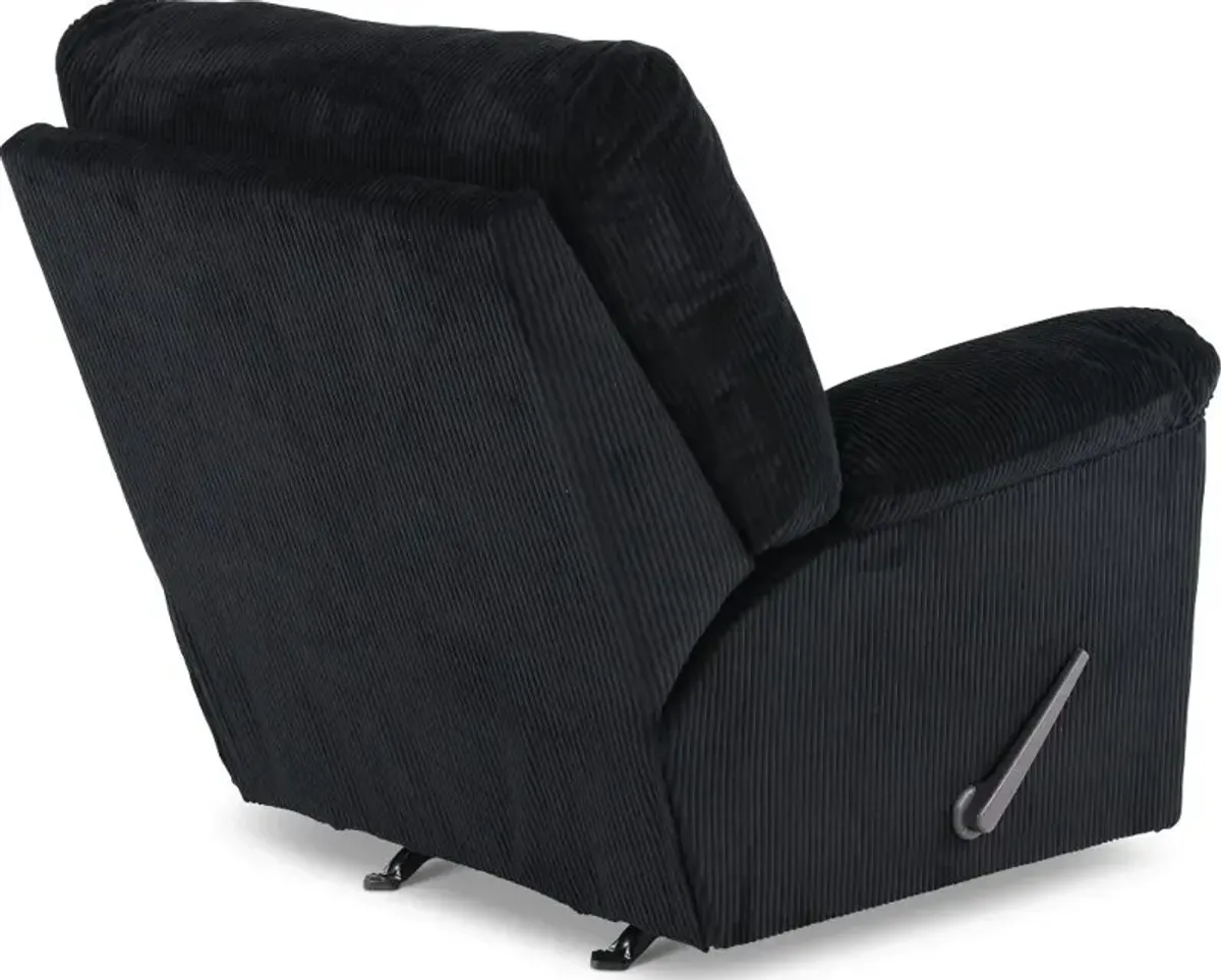 SimpleJoy Black Recliner