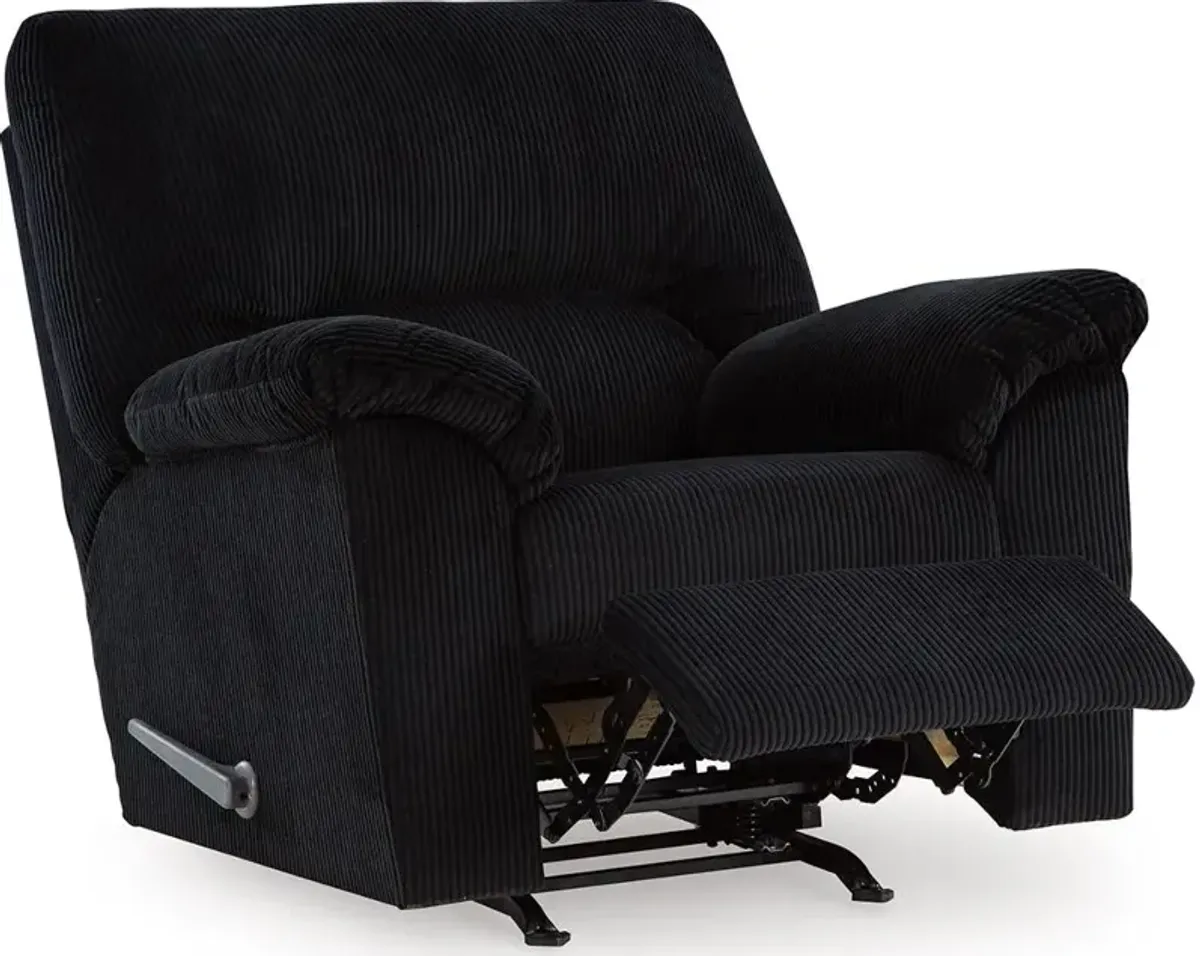 SimpleJoy Black Recliner