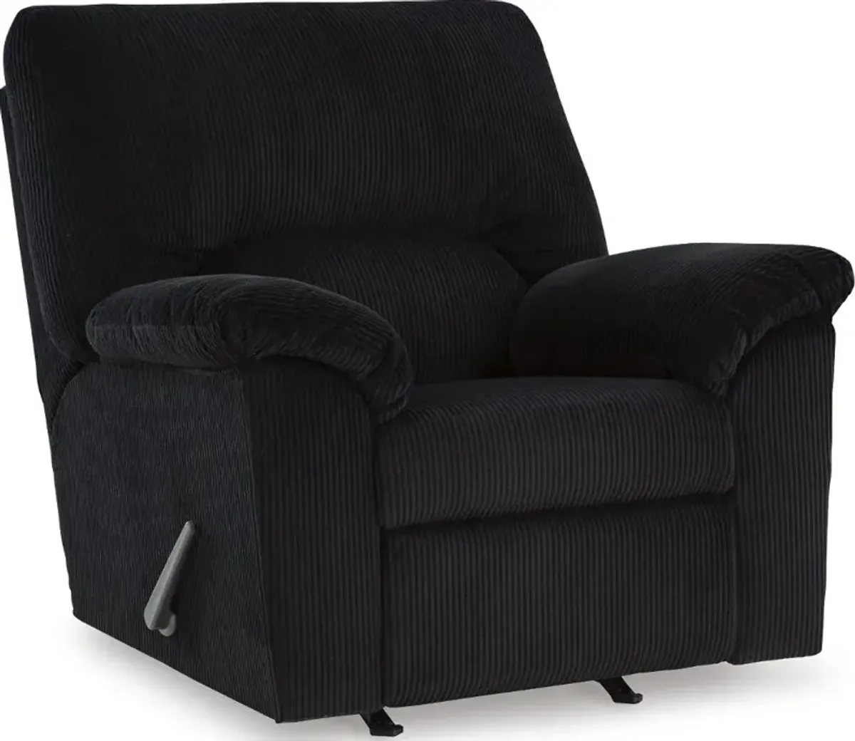 SimpleJoy Black Recliner