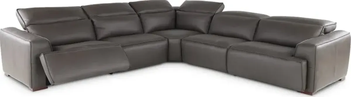 Arizona Sedona 5-Piece Reclining Sectional with Adjustable Headrests