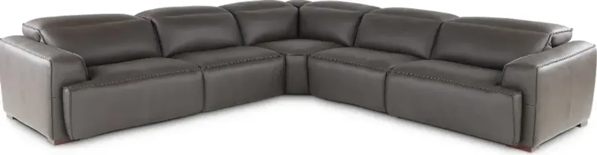 Arizona Sedona 5-Piece Reclining Sectional with Adjustable Headrests