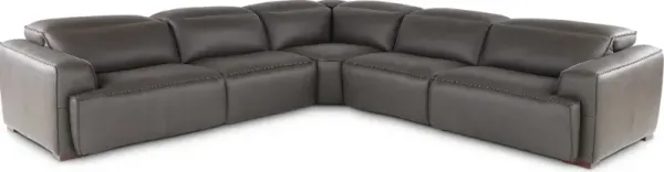 Arizona Sedona 5-Piece Reclining Sectional with Adjustable Headrests