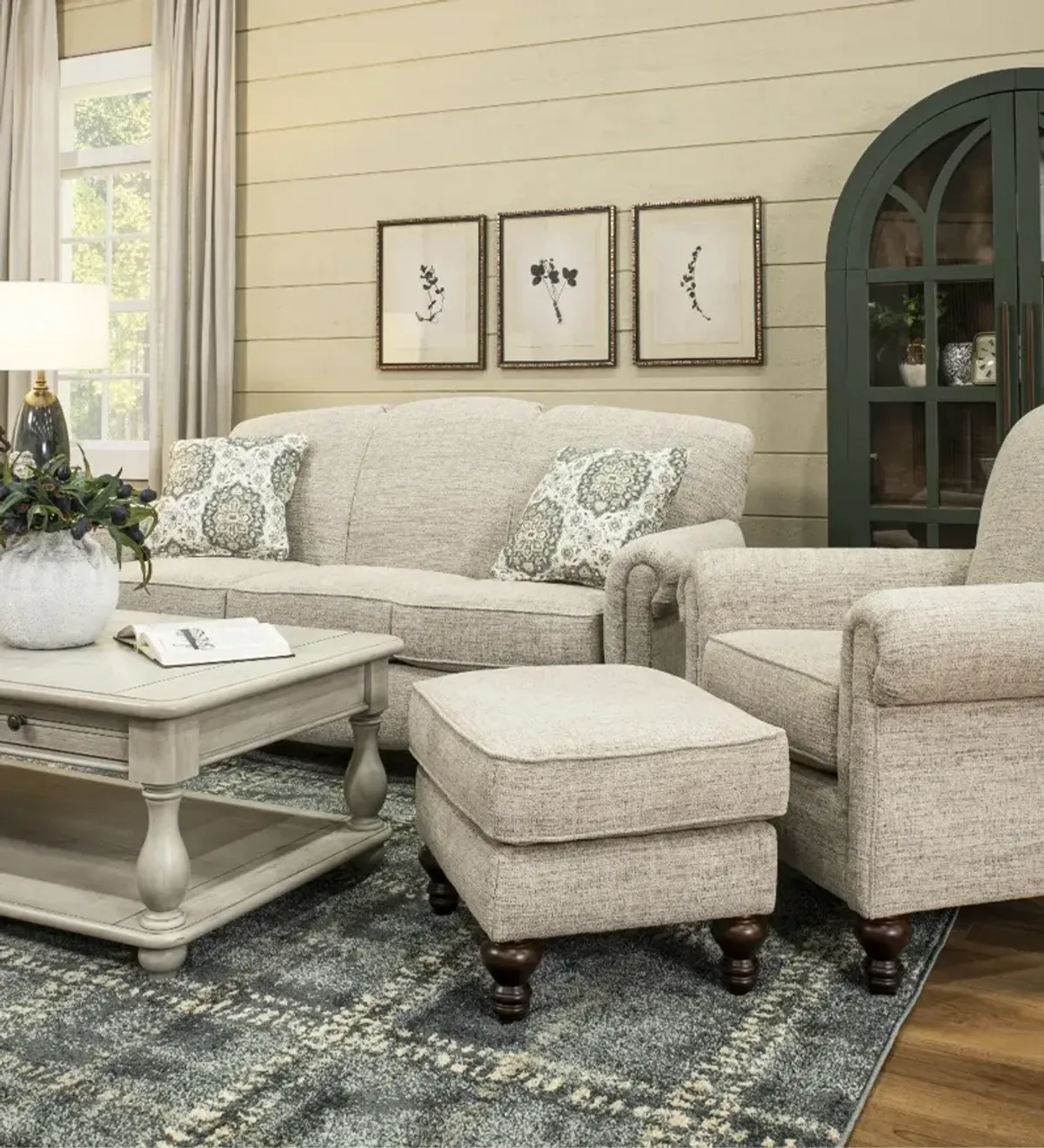 Eliza Gray Loveseat