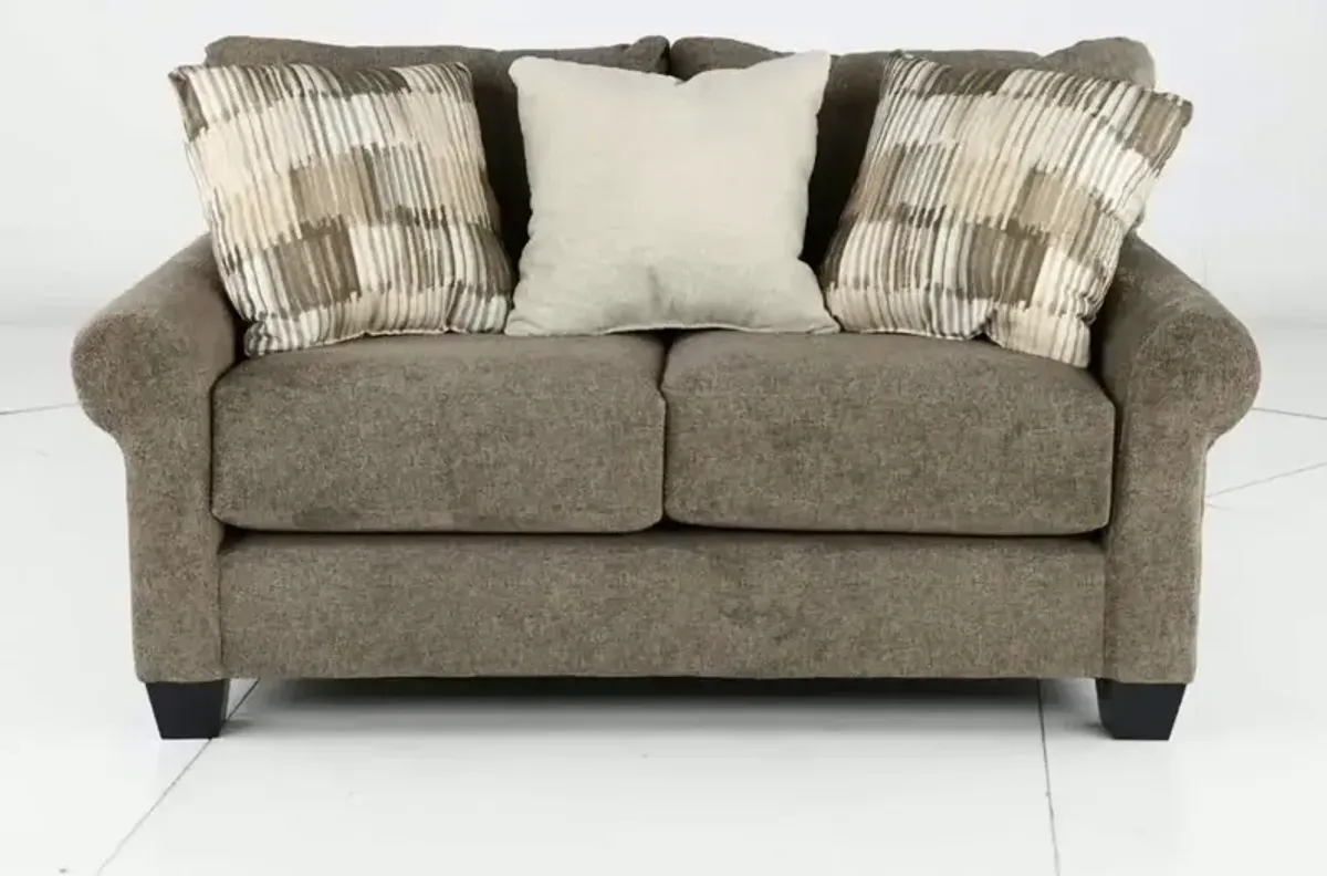 Oakmont Brown Loveseat