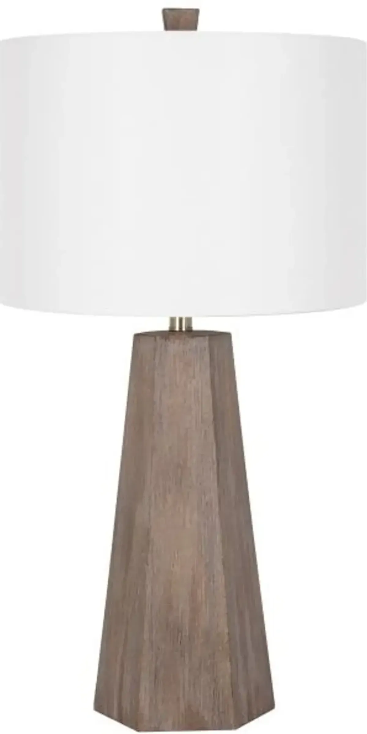 30" Dark Brown Table Lamp