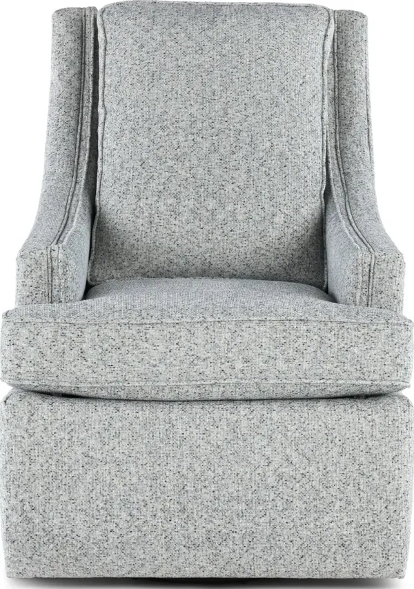 Norton Denim Swivel Chair