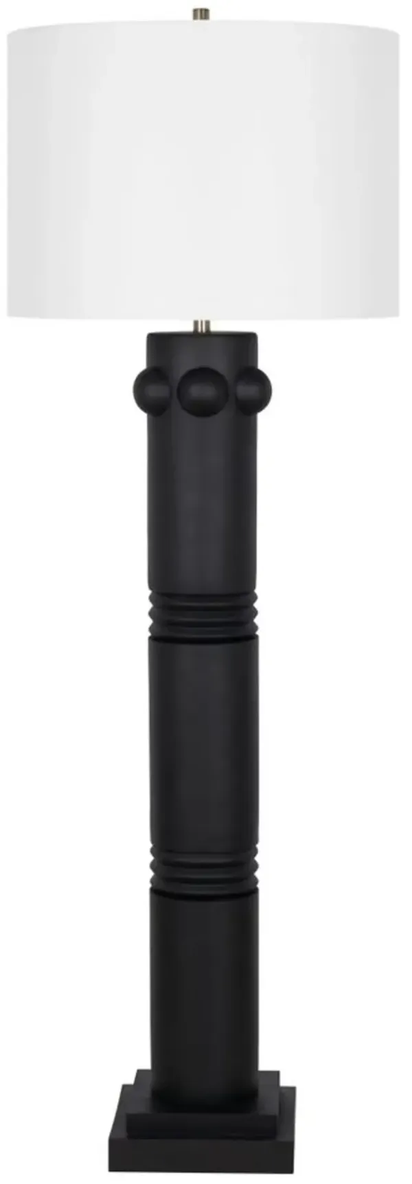 68" Black Floor Lamp