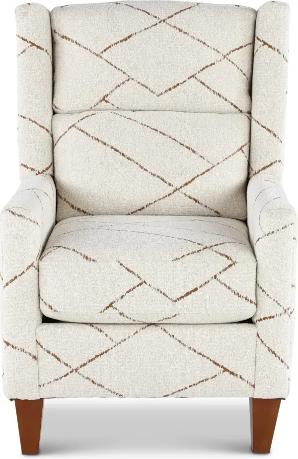 Levi Ivory Accent Chair