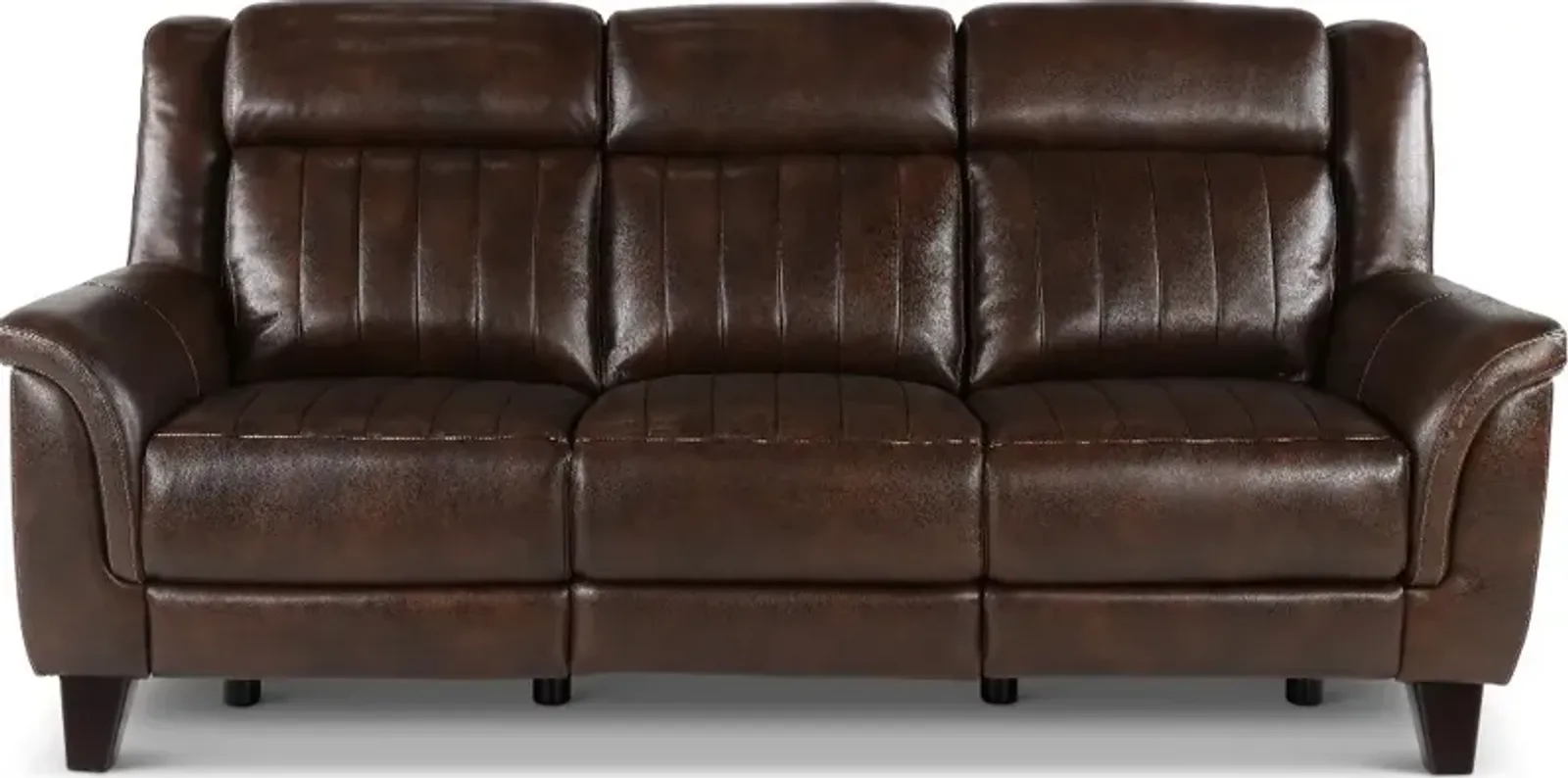 Kimball Chocolate Power Reclining Sofa
