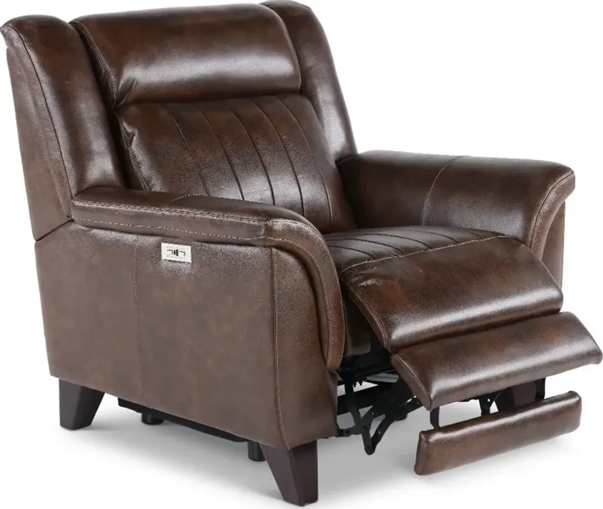 Kimball Chocolate Power Recliner