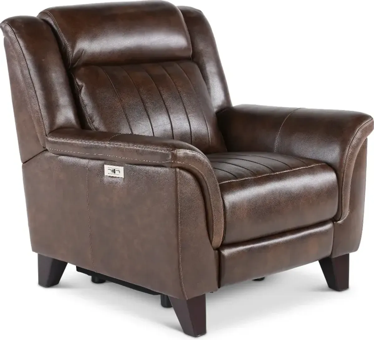 Kimball Chocolate Power Recliner